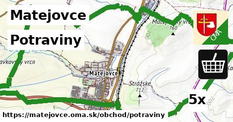 potraviny v Matejovce