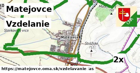 vzdelanie v Matejovce