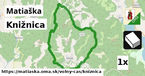 Knižnica, Matiaška