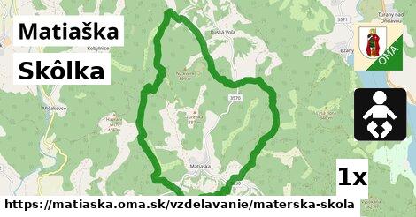 Skôlka, Matiaška