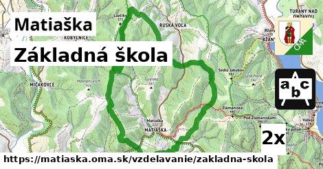 Základná škola, Matiaška