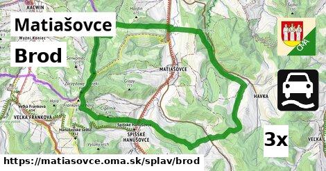 Brod, Matiašovce