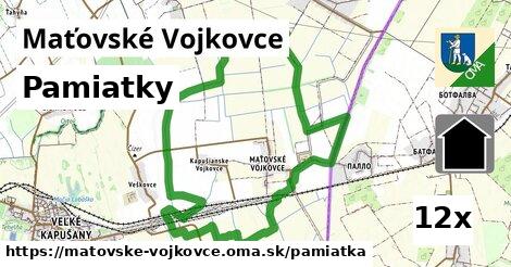 pamiatky v Maťovské Vojkovce