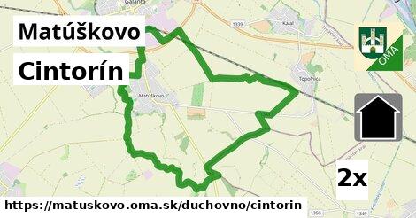 Cintorín, Matúškovo