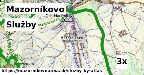 služby v Mazorníkovo