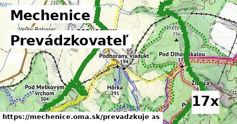 prevádzkovateľ v Mechenice