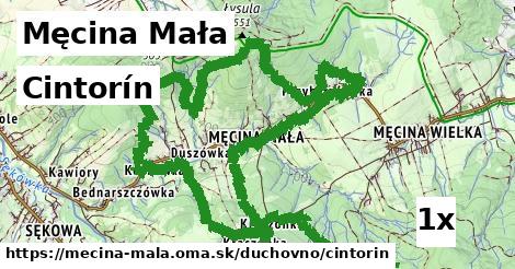 Cintorín, Męcina Mała