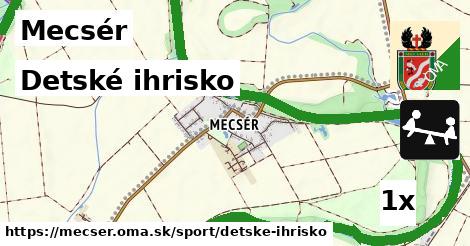 Detské ihrisko, Mecsér