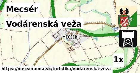 Vodárenská veža, Mecsér