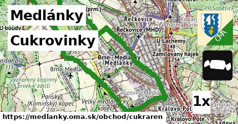 Cukrovinky, Medlánky