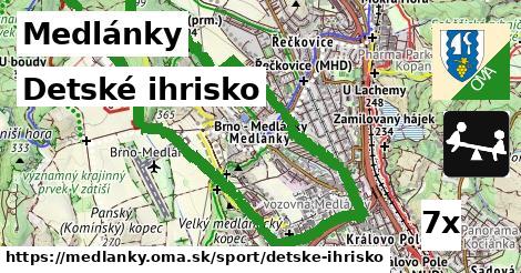 Detské ihrisko, Medlánky