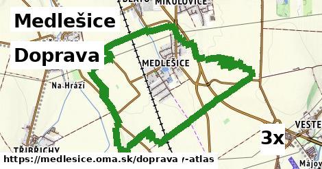 doprava v Medlešice