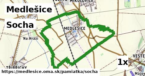 Socha, Medlešice