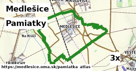 pamiatky v Medlešice