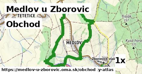 obchod v Medlov u Zborovic