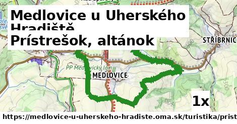 Prístrešok, altánok, Medlovice u Uherského Hradiště