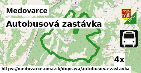 Autobusová zastávka, Medovarce