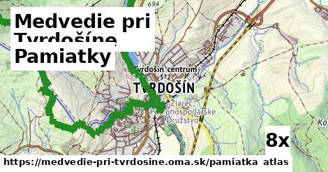 pamiatky v Medvedie pri Tvrdošíne