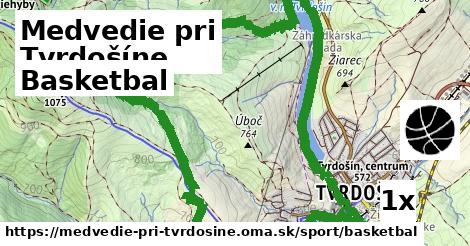 basketbal v Medvedie pri Tvrdošíne