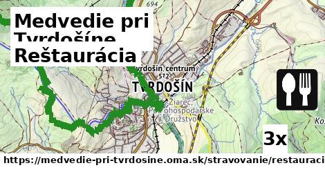 Reštaurácia, Medvedie pri Tvrdošíne