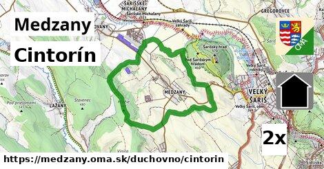 Cintorín, Medzany