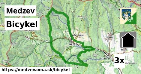 bicykel v Medzev