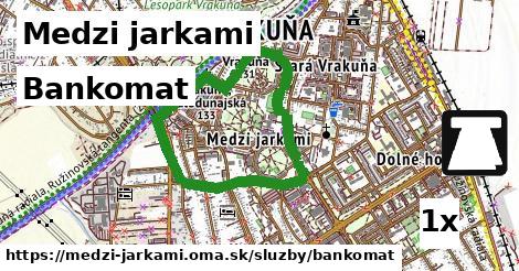 bankomat v Medzi jarkami