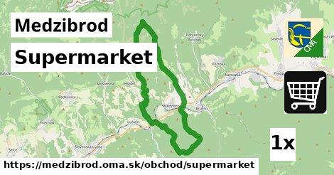 supermarket v Medzibrod