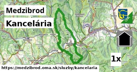 Kancelária, Medzibrod