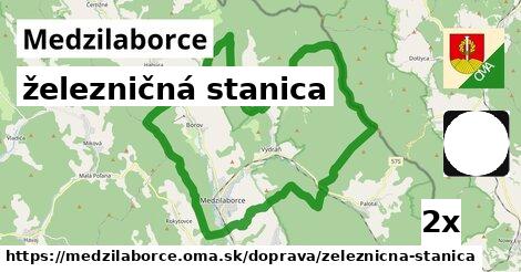 železničná stanica, Medzilaborce