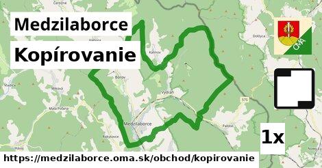 Kopírovanie, Medzilaborce