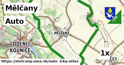 auto v Mělčany