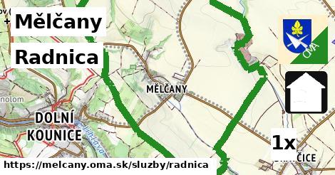 radnica v Mělčany