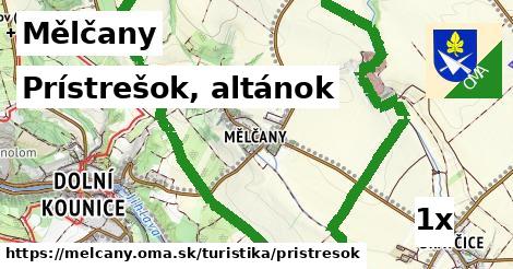 prístrešok, altánok v Mělčany