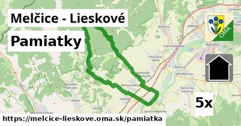 pamiatky v Melčice - Lieskové