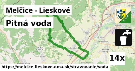 Pitná voda, Melčice - Lieskové