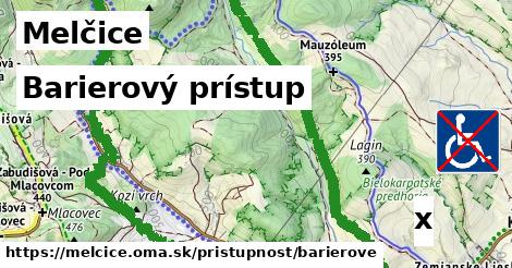 Barierový prístup, Melčice