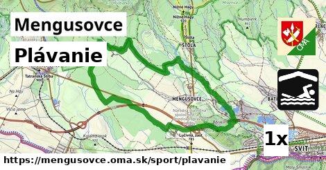 Plávanie, Mengusovce