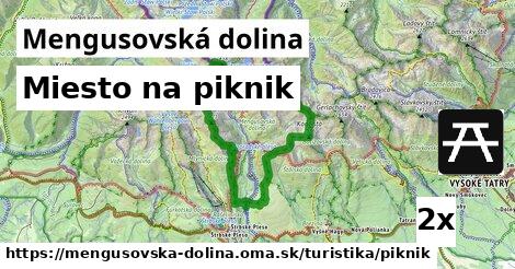 Miesto na piknik, Mengusovská dolina