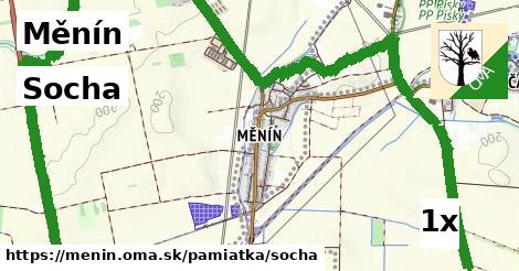 Socha, Měnín