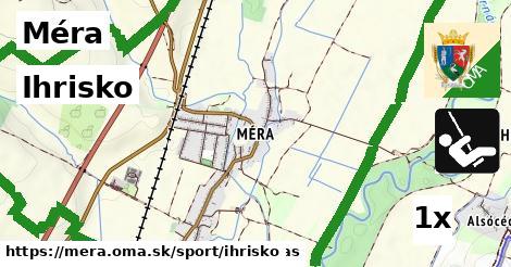 Ihrisko, Méra