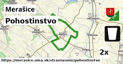 Pohostinstvo, Merašice