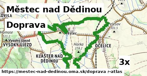 doprava v Městec nad Dědinou