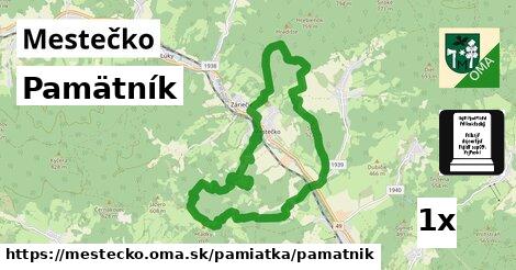 Pamätník, Mestečko