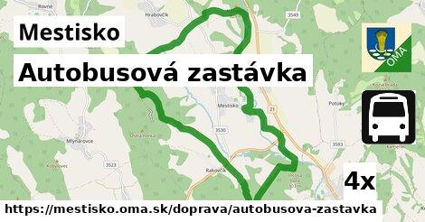 Autobusová zastávka, Mestisko