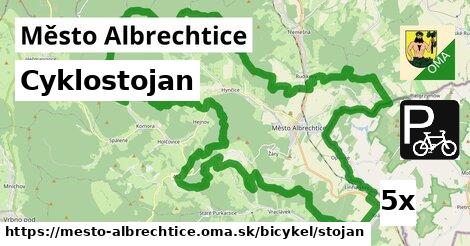 Cyklostojan, Město Albrechtice