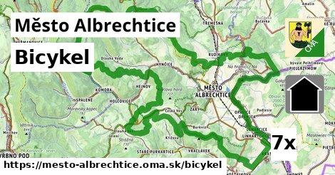 bicykel v Město Albrechtice