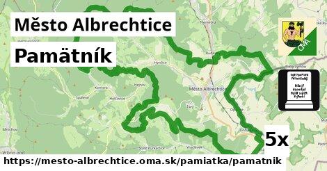 Pamätník, Město Albrechtice