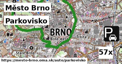 Parkovisko, Město Brno