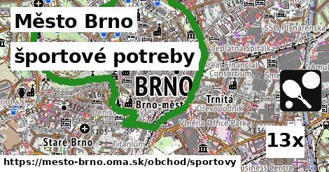 športové potreby, Město Brno